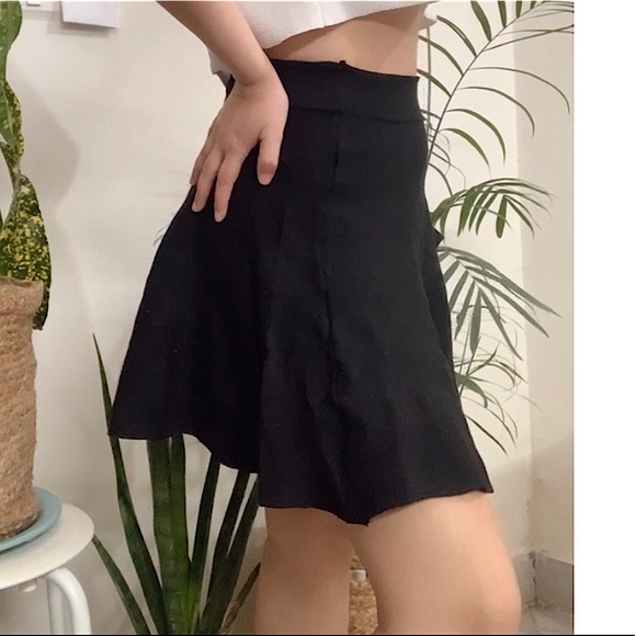 Black Skater Skirt